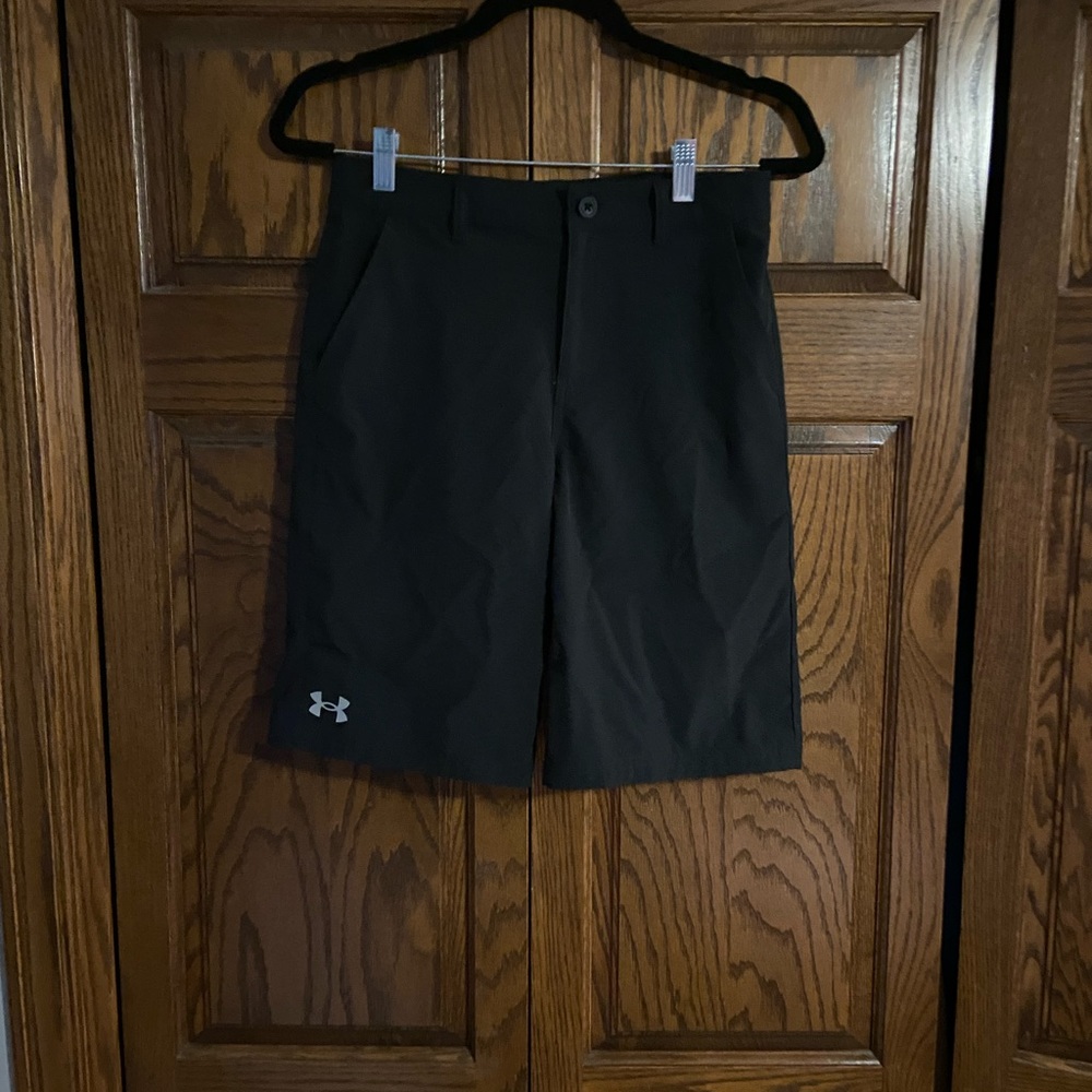 Black under armor shorts